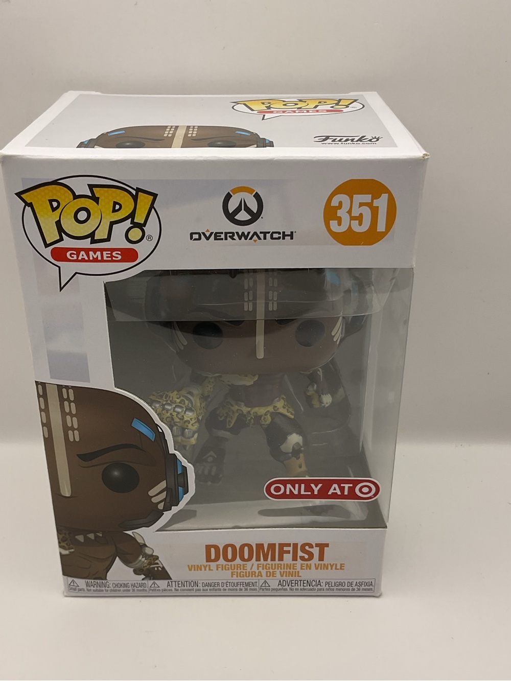 Funko Pop (351) Doomfist Video Games Overwatch Only at Target